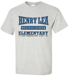 Vintage Henry Lea Elementary Philadelphia old school t-shirt from www.retrophilly.com