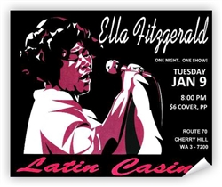 Vintage Ella Fitzgerald Latin Casino Poster from www.retrophilly.com