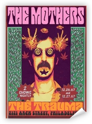 Vintage The Mothers at The Trauma Philadelphia Poster from www.retrophilly.com
