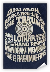 Vintage Trauma Rock Room Philadelphia Poster from www.retrophilly.com
