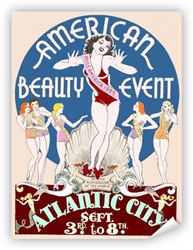 Vintage 1935 Miss America Pageant Poster from www.retrophilly.com