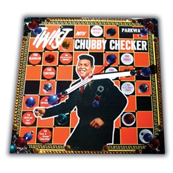 vintage Chubby Checker Twistin' Time Clock from www.retrophilly.com
