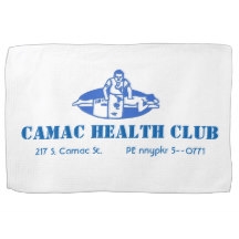 Vintage Camac Health Club Philadelphia Gym Towel from www.RetroPhilly.com