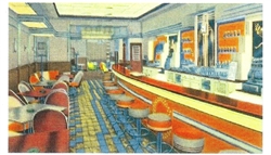 Vintage Philadelphia Luncheonette Placemat from www.retrophilly.com