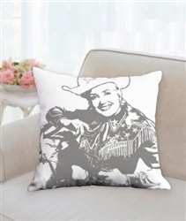 Vintage Sally Starr Throw Pillow from www.retrophilly.com