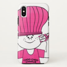 Vintage Choo Choo Charlie IPhone Cover from RetroPhilly.com