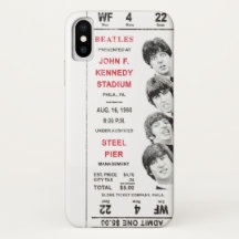 Vintage Beatles at JFK Stadium '66 IPhone Cover from RetroPhilly.com