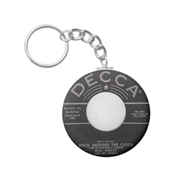 Vintage Rock Around The Clock Key Chain from www.retrophilly.com