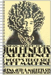Vintage Jimi Hendrix Philadelphia Arena Journal Notebook from www.retrophilly.com