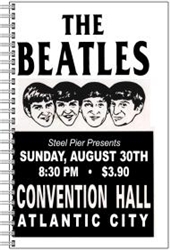 Vintage Beatles '64 Atlantic City Journal Notebook from www.retrophilly.com