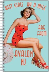 Vintage Avalon New Jersey Girls Journal Notebook from www.retrophilly.com