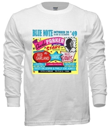 Vintage Charlie Parker at The Blue Note T-Shirt from www.retrophilly.com