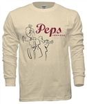 Vintage Pep's Showbar Philadelphia jazz club t-shirt from www.retrophilly.com