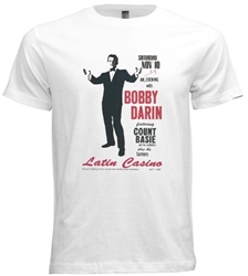 Vintage Bobby Darin at The Latin Casino Tee from www.retrophilly.com