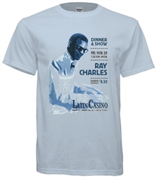 Vintage Ray Charles at Latin Casino Tee from www.retrophilly.com