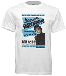 Vintage James Brown Latin Casino Tee from www.retrophilly.com