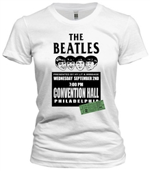 Vintage Beatles '64 Philadelphia T-Shirt from www.retrophilly.com