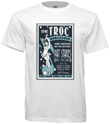 Vintage Pat Stakes Troc Burlesque T-Shirt from www.RetroPhilly.com