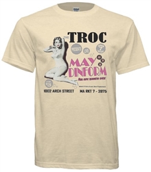 Vintage May Dinform Troc Burlesque T-Shirt from www.RetroPhilly.com