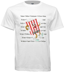 Vintage Philadelphia Movie Theaters T-Shirt from www.RetroPhilly.com