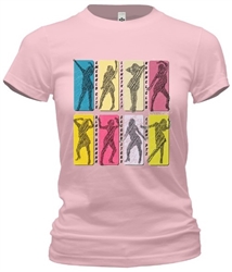 Vintage t-shirt design recalling defunct discos in Philadelphia during the 70s and 80s