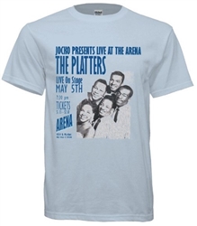 Vintage Jocko Henderson & The Platters at Philadelphia Arena T-Shirt from www.retrophilly.com