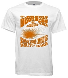 Vintage Doors Philadelphia Town Hall concert T-Shirt from www.retrophilly.com