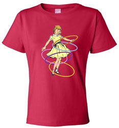 Vintage Hula Girl T-Shirt from www.retrophilly.com