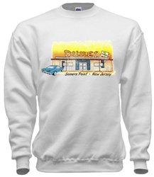 Vintage Dunes Til Dawn Nightclub Longport/Somers Point, New Jersey sweatshirts exclusively from www.retrophilly.com