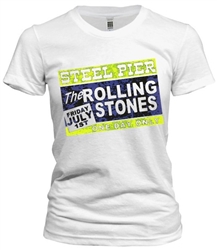 Vintage Rolling Stones Steel Pier T-Shirt exclusively from www.retrophilly.com