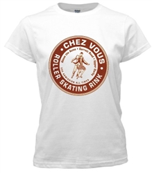 Chez Vous Roller Rink Upper Darby t-shirt exclusively from www.retrophilly.com