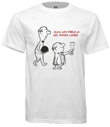 Vintage Piels Beer at Del Ennis Lanes  T-Shirt from www.retrophilly.com