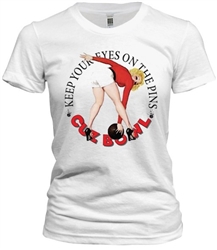 cuz bowl t-shirt keep your eyes on the pins