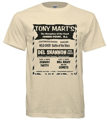 Vintage Tony Marts Somers Point, NJ Battle of the Bands Tee from www.retrophilly.com