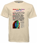 Vintage Atlantic City Pop Festival T-Shirt t-shirt from www.retrophilly.com