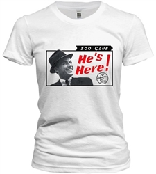 Vintage Frank Sinatra at the 500 Club in Atlantic City T-Shirt from www.retrophilly.com