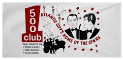 Vintage Frank & Dean at The 500 Club Beach Towel from www.retrophilly.com
