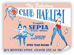 Vintage Club Harlem Atlantic City Poster from www.retrophilly.com