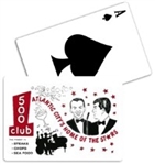 Vintage Frank Sinatra & Dean Martin at the 500 Club Playing Cards from www.retrophilly.com
