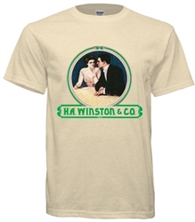 Vintage legendary H.A. Winston Philadelphia restaurant chain t-shirt from www.retrophilly.com