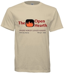Vintage Open Hearth Philadelphia Restaurant T-Shirt from www.RetroPhilly.com