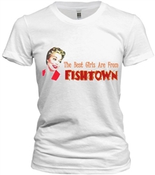 Vintage Fishtown Philadelphia Girls T-Shirt from www.RetroPhilly.com