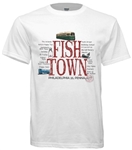 Vintage Fishtown Philadelphia Icons T-Shirt from www.RetroPhilly.com