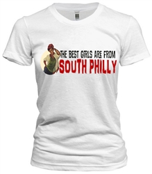 Vintage South Philadelphia Girls T-Shirt from www.retrophilly.com