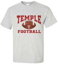 Vintage Temple University Football Tee from www.RetroPhilly.com