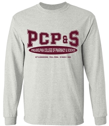Vintage Philadelphia College of Pharmacy & Science letterman tee from www.RetroPhilly.com