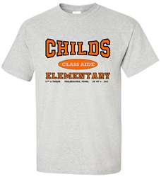 Vintage Childs Elementary Philadelphia old school t-shirt from www.retrophilly.com