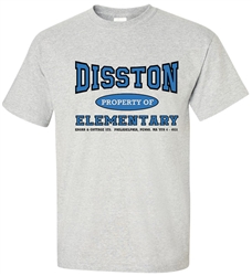 Disston Elementary Old School T-Shirt from www.RetroPhilly.com