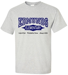 Vintage Edmunds Elementary Philadelphia t-shirt from www.retrophilly.com
