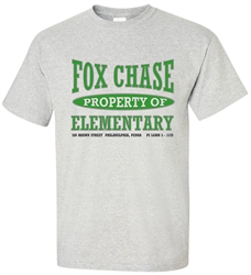 Fox Chase Elementary Philadelphia Old School T-Shirt from www.retrophilly.com